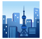 Khung cảnh thành phố cho Huawei HarmonyOS 5.0