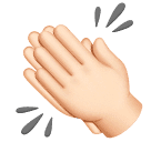 Mãos Aplaudindo: Pele Clara para Huawei HarmonyOS 5.0