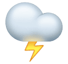 Wolk met bliksem voor Huawei HarmonyOS 5.0