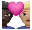 Casal Apaixonado: Homem, Homem, Pele Escura, Pele Morena Clara para Huawei HarmonyOS 5.0