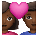 Пара з серцем-чоловік: середньо-темний тон шкіри, жінка: середньо-темний тон шкіри для Huawei HarmonyOS 5.0