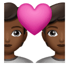 Casal Apaixonado: Pele Morena Escura para Huawei HarmonyOS 5.0