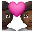 Закохана пара: дорослий дорослий дуже темний тон шкіри темний тон шкіри для Huawei HarmonyOS 5.0