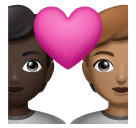 Закохана пара: дорослий дорослий дуже темний тон шкіри середній тон шкіри для Huawei HarmonyOS 5.0