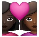 Casal Apaixonado: Mulher, Mulher, Pele Escura, Pele Morena Escura para Huawei HarmonyOS 5.0