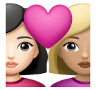 Casal Apaixonado: Mulher, Mulher, Pele Clara, Pele Morena Clara para Huawei HarmonyOS 5.0