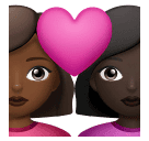 Casal Apaixonado: Mulher, Mulher, Pele Morena Escura, Pele Escura para Huawei HarmonyOS 5.0
