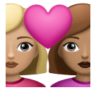 Casal Apaixonado: Mulher, Mulher, Pele Morena Clara, Pele Morena para Huawei HarmonyOS 5.0