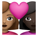 Casal Apaixonado: Mulher, Mulher, Pele Morena, Pele Escura para Huawei HarmonyOS 5.0