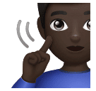 Homem Surdo: Pele Escura para Huawei HarmonyOS 5.0