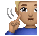 Homem Surdo: Pele Morena Clara para Huawei HarmonyOS 5.0