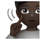 Pessoa Surda: Pele Escura para Huawei HarmonyOS 5.0