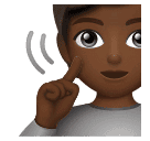 Pessoa Surda: Pele Morena Escura para Huawei HarmonyOS 5.0