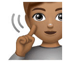 Pessoa Surda: Pele Morena para Huawei HarmonyOS 5.0