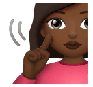 Mulher Surda: Pele Morena Escura para Huawei HarmonyOS 5.0