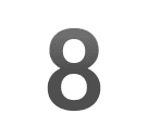 Digit Eight for Huawei HarmonyOS 5.0