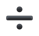 Símbolo De Divisão para Huawei HarmonyOS 5.0