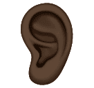 Ухо: очень темный тон кожи для Huawei HarmonyOS 5.0