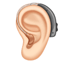 Ouvido Com Aparelho Auditivo: Pele Clara para Huawei HarmonyOS 5.0