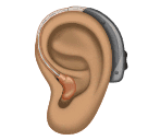 Ouvido Com Aparelho Auditivo: Pele Morena para Huawei HarmonyOS 5.0