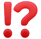 Exclamation Question Mark for Huawei HarmonyOS 5.0