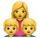 Сім'я: жінка, хлопчик, хлопчик для Huawei HarmonyOS 5.0