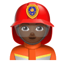 Bombeiro: Pele Morena Escura para Huawei HarmonyOS 5.0