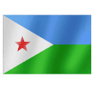 Flag: Djibouti for Huawei HarmonyOS 5.0