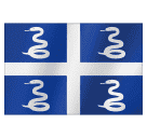 Флаг: Мартиника для Huawei HarmonyOS 5.0