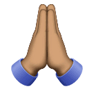 Складені руки: середній тон шкіри для Huawei HarmonyOS 5.0