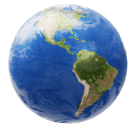 Globo Mostrando As Américas para Huawei HarmonyOS 5.0