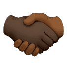 Aperto De Mãos: Pele Escura, Pele Morena Escura para Huawei HarmonyOS 5.0