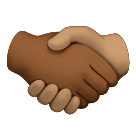 Aperto de mão: Tom de pele Medium-Dark, Tom de pele Medium para Huawei HarmonyOS 5.0