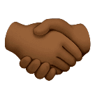 Aperto De Mãos: Pele Morena Escura para Huawei HarmonyOS 5.0