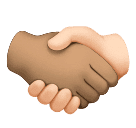 Рукостискання: середній тон шкіри дуже світлий тон шкіри для Huawei HarmonyOS 5.0