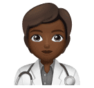 Profissional De Saúde: Pele Morena Escura para Huawei HarmonyOS 5.0