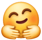 Smiling Face with Open Hands for Huawei HarmonyOS 5.0