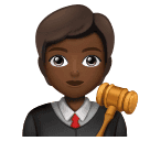 Juiz No Tribunal: Pele Morena Escura para Huawei HarmonyOS 5.0