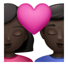 Beijo - Homem: Tom de pele escuro, Mulher: Tom de pele escuro para Huawei HarmonyOS 5.0