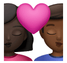 Beijo - Homem: Tom de pele escuro, Mulher: Tom de pele médio-escuro para Huawei HarmonyOS 5.0
