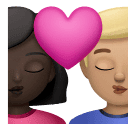 Поцілунок-чоловік: темний тон шкіри, жінка: середньо-світлий тон шкіри для Huawei HarmonyOS 5.0