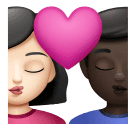 Beijo - Homem: Tom de pele claro, Mulher: Tom de pele escuro para Huawei HarmonyOS 5.0