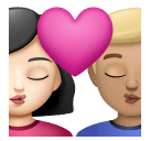 Beijo - Homem: Tom de pele claro, Mulher: Tom de pele médio-claro para Huawei HarmonyOS 5.0
