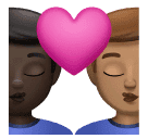 Beijo: Homem, Homem, Pele Escura, Pele Morena para Huawei HarmonyOS 5.0