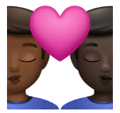 Beijo: Homem, Homem, Pele Morena Escura, Pele Escura para Huawei HarmonyOS 5.0