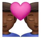 Beijo: Homem, Homem, Pele Morena Escura para Huawei HarmonyOS 5.0