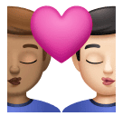 Beijo: Homem, Homem, Pele Morena, Pele Clara para Huawei HarmonyOS 5.0