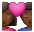 Beijo - Homem: Tom de pele médio-escuro, Mulher: Tom de pele médio-escuro para Huawei HarmonyOS 5.0