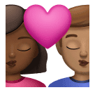 Beijo - Homem: Tom de pele médio-escuro, Mulher: Tom de pele médio para Huawei HarmonyOS 5.0