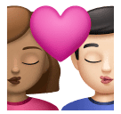 Beijo - Homem: Tom de pele médio, Mulher: Tom de pele claro para Huawei HarmonyOS 5.0